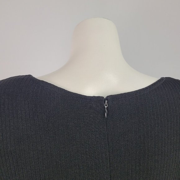 Vintage Joseph Ribkoff Animal Print Dress Midi Size 10 - Picture 8 of 15